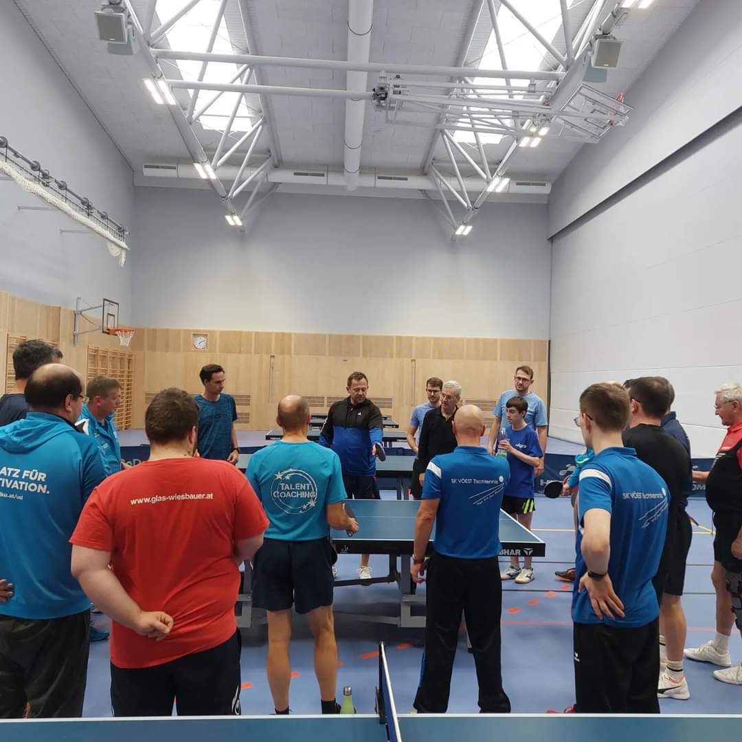 TT Training für Kinder, vom warm up bis zum cool down - Fortbildung am 10. März 2024