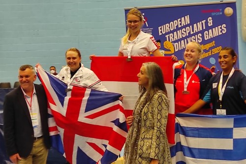 Stefanie Krenmayer holt Gold bei Transplant Games