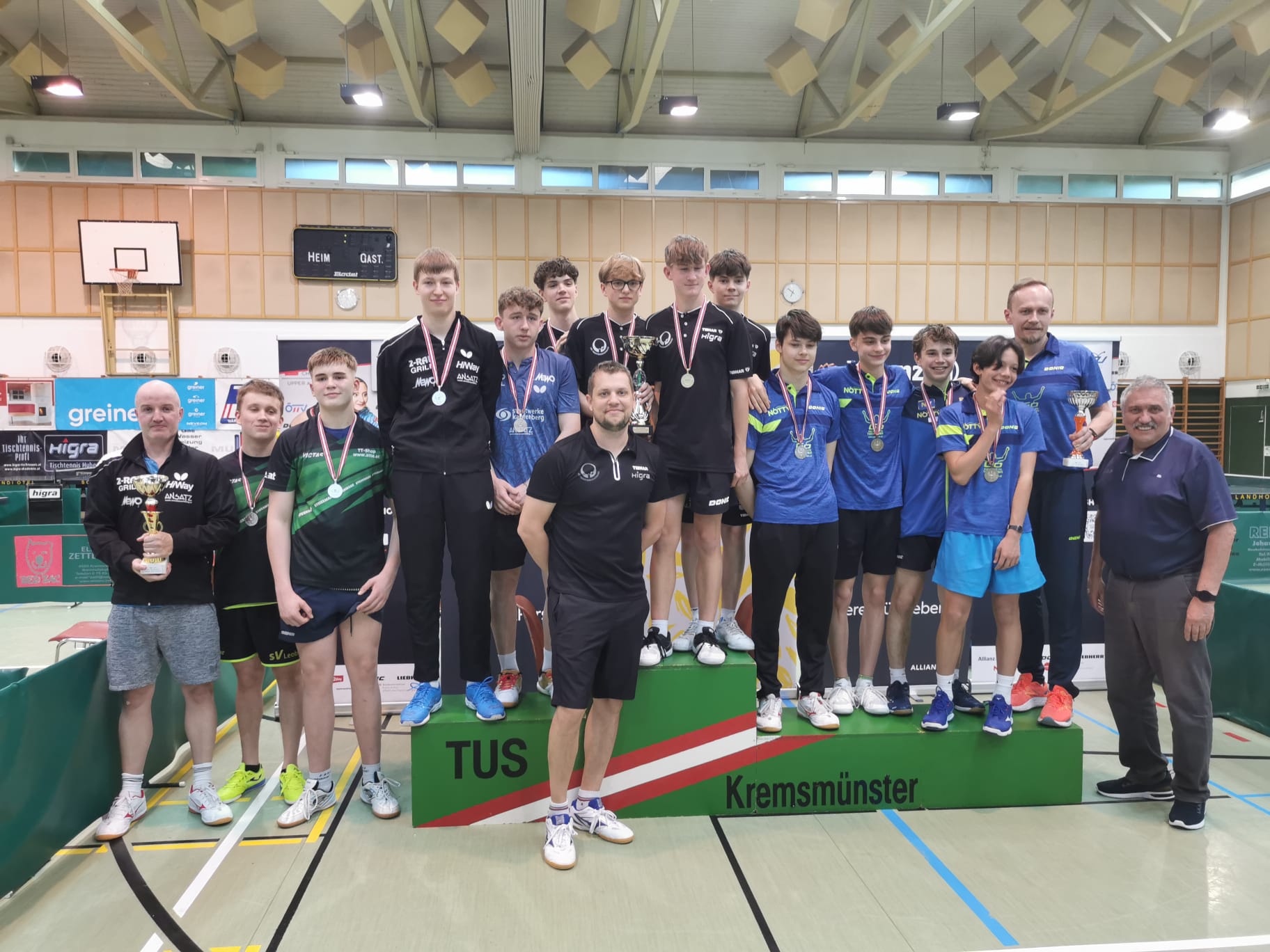 ÖM U17 - Burschen top, Mädchen 2.