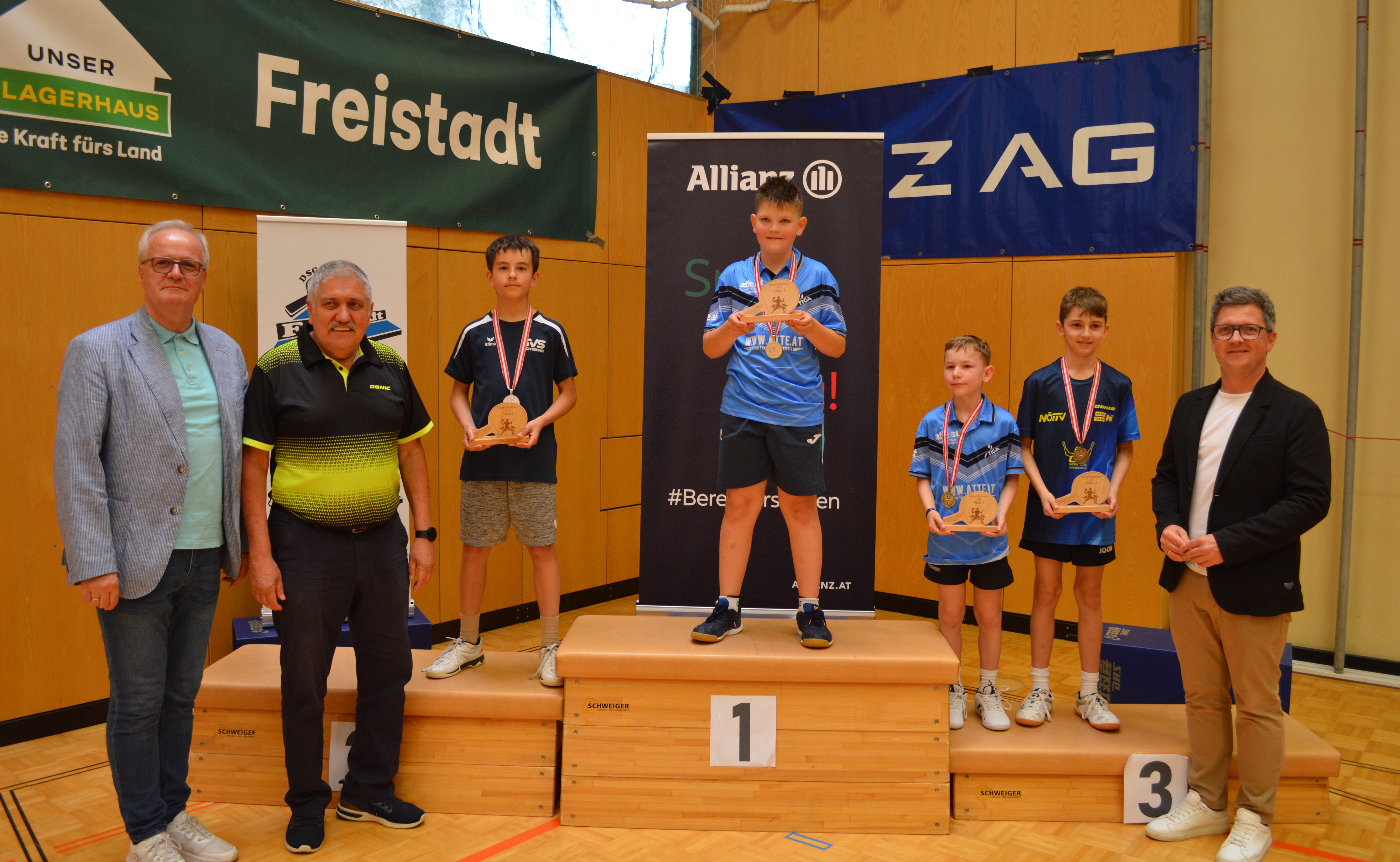 Julian Luginger gewinnt ÖM U11